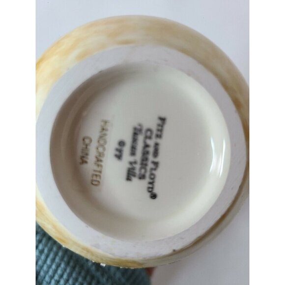 VTG Fitz And Floyd Classics Tuscan Villa Oil Cruet Ceramic Lidded Handcrafted - Picture 7 of 9